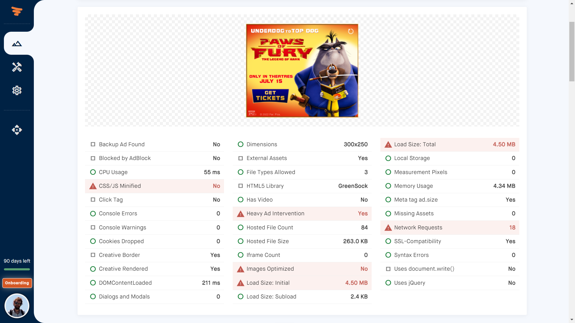 HTML5 Ad Validator 38 QA Tests Online Tool API Available HTML5 Ad Validator 38 QA Tests Online Tool API Available
