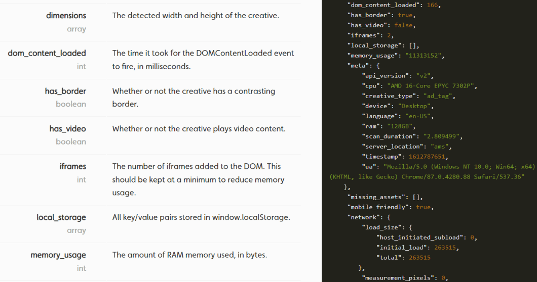 Advalidation.com alternative: JSON API at AdValify.io